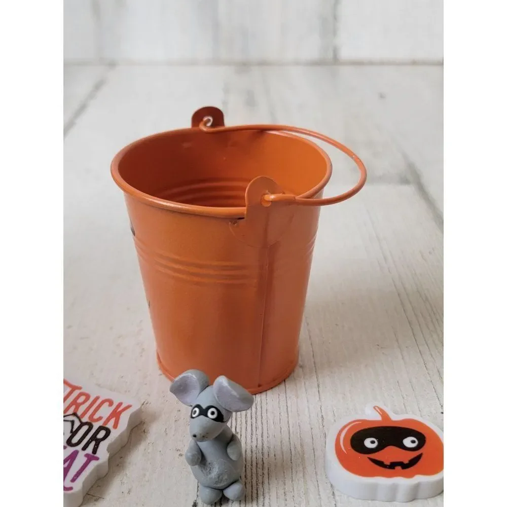 Halloween Frankenstein eraser pumpkin mouse‎ set toy figure